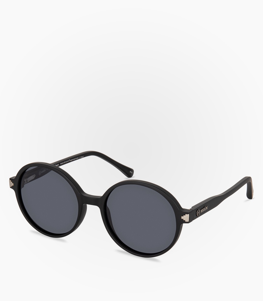 (S) Cloud Black Polarized Lens Color Cool Grey    