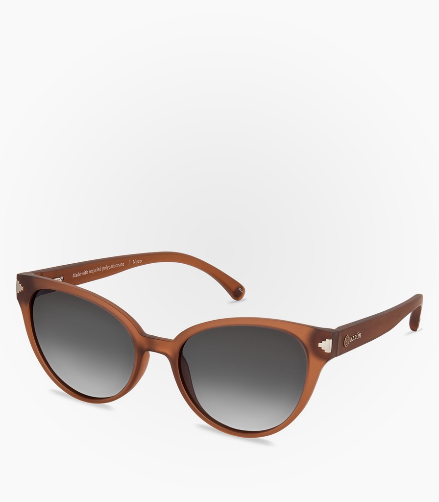 (S) Nuco Toasted Almond Polarized Lens Color Grey    