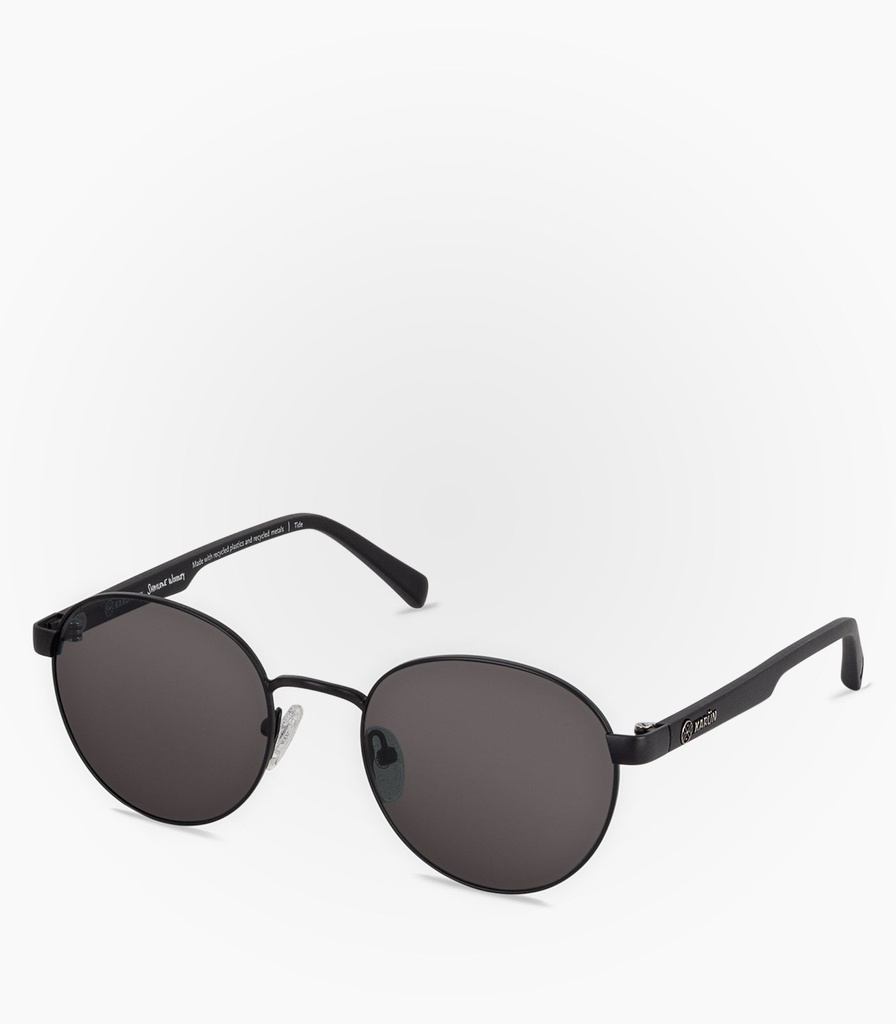 (S) Tide Black Metal Non Polarized Lens Color Grey   