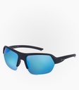 (S) Mapu Black Polarized Lens Color Grey Flash Mirror Blue  