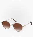 (S) Jorobada Copper Metal Non Polarized Lens Color Brown   