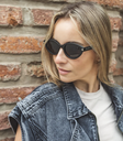 (S) Mist Black Polarized Lens Color Grey     