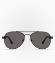 (S)  Rain Black Matt Grey solid glass non-Polarised