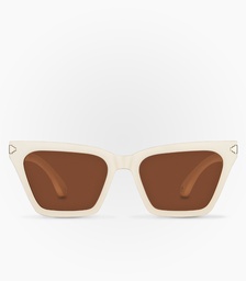 [KAUS0175] Taruca White Non Polarized Lens Color Brown